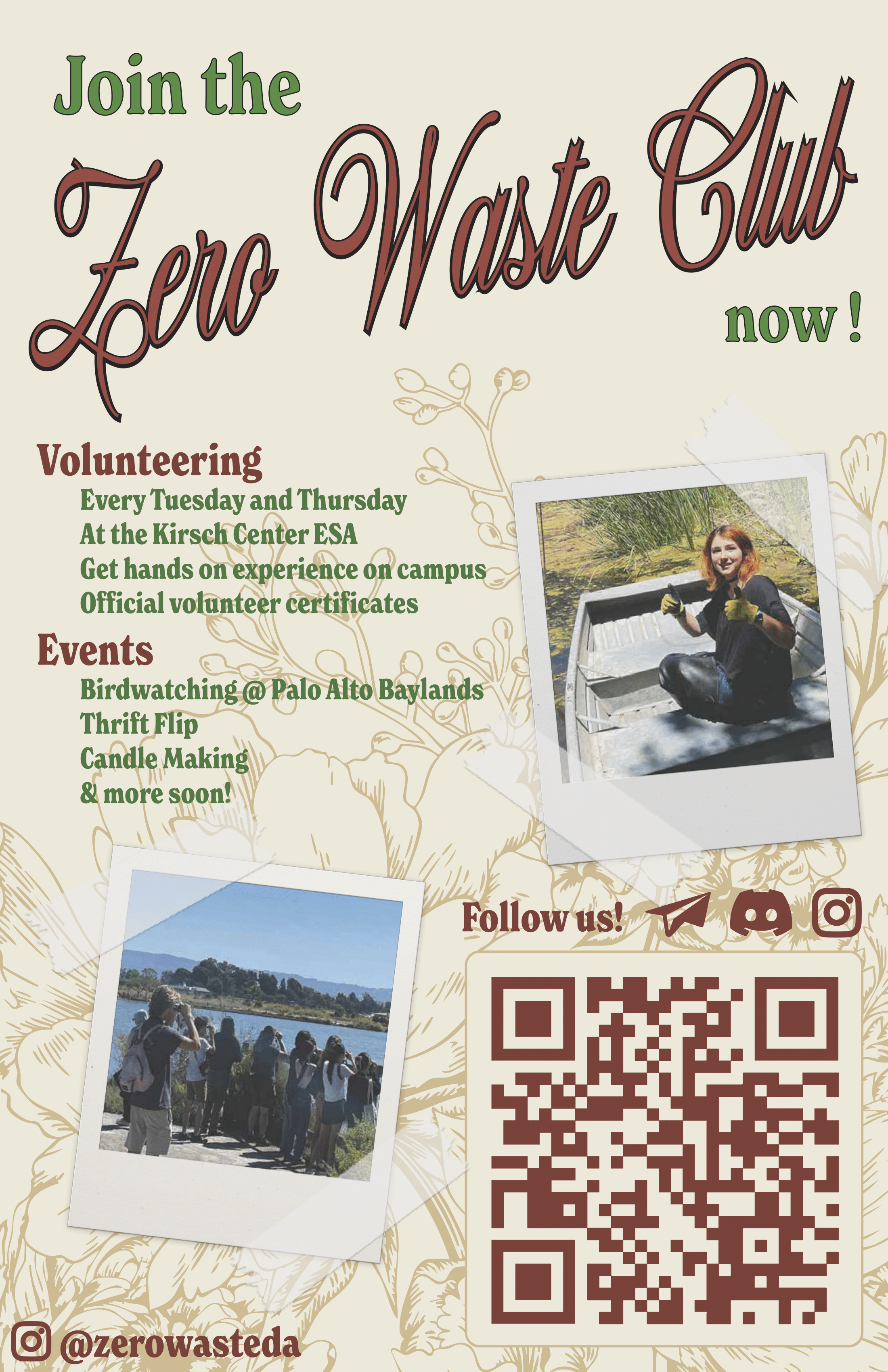 promotional club poster